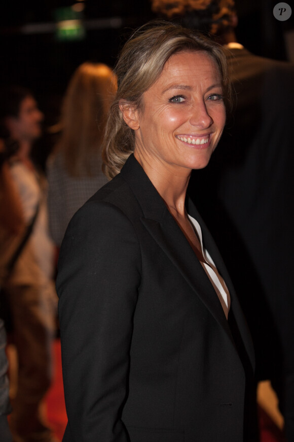 Exclusif - Anne-Sophie Lapix - Les acteurs et les invités du film "Bon rétablissement !" dans le cadre des "Toiles Enchantées" sur la terrasse du Publicis lors du 3e Champs-Elysées Film Festival à Paris, le 16 juin 2014.