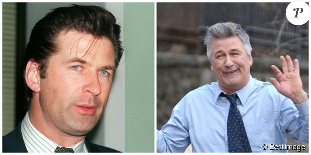 Alec Baldwin en 1994 et en 2014. ©BESTIMAGE