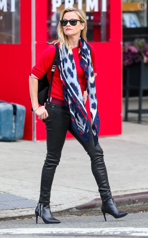 Reese Witherspoon à New York, le 1er décembre 2014.