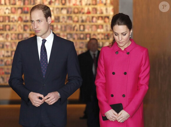 Le prince William et Kate Middleton se sont rendus au mémorial du 11 septembre à New York, le 9 décembre 2014