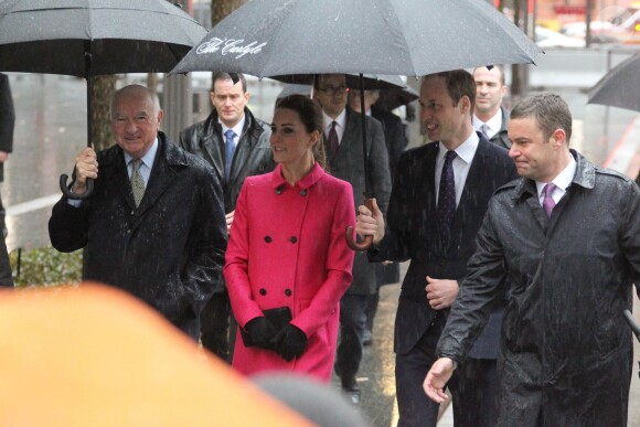 Le prince William et Kate Middleton se sont rendus au mémorial du 11 septembre à New York, le 9 décembre 2014