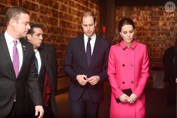 Le prince William et Kate Middleton se sont rendus au mémorial du 11 septembre à New York, le 9 décembre 2014