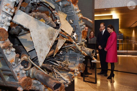 Le prince William et Kate Middleton se sont rendus au mémorial du 11 septembre à New York, le 9 décembre 2014