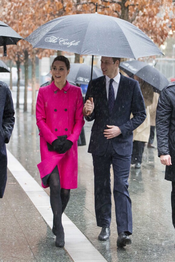 Le prince William et Kate Middleton se sont rendus au mémorial du 11 septembre à New York, le 9 décembre 2014