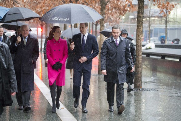 Le prince William et Kate Middleton se sont rendus au mémorial du 11 septembre à New York, le 9 décembre 2014