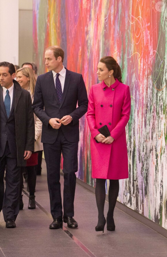 Le prince William et Kate Middleton se sont rendus au mémorial du 11 septembre à New York, le 9 décembre 2014