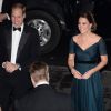 Kate Middleton et le prince William à la cérémonie du 600e anniversaire de l'Université St. Andrews au Metropolitan Museum of Art à New York, le 9 décembre 2014.