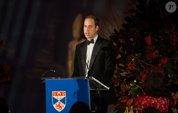 Discours du prince William - Kate Middleton et le prince William à la cérémonie du 600e anniversaire de l'Université St. Andrews au Metropolitan Museum of Art à New York, le 9 décembre 2014.