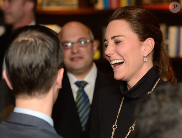 Kate Middleton lors de la réception "Creativity is GREAT" à New York, le 9 décembre 2014.