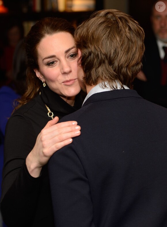 Kate Middleton lors de la réception "Creativity is GREAT" à New York, le 9 décembre 2014.