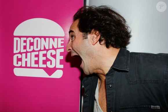 Exclusif - Florent Peyre - Soirée de lancement de "Deconne Cheese", une nouvelle chaîne d'humour lancée sur internet, au restaurant "le Floors" à Paris, le 10 décembre 2014.