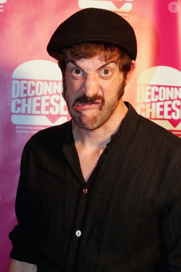 Exclusif - Matthieu Penchinat - Soirée de lancement de "Deconne Cheese", une nouvelle chaîne d'humour lancée sur internet, au restaurant "le Floors" à Paris, le 10 décembre 2014.