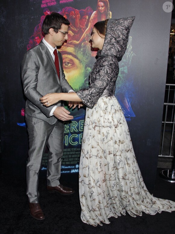 Joanna Newsom, Andy Samberg - Première du film "Inherent Vice" à Hollywood le 10 décembre 2014.