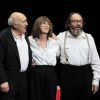 Jane Birkin, Michel Piccoli et Hervé Pierre revisitent les poèmes de Gainsbourg au théâtre Liberté à Toulon le 11 novembre 2014