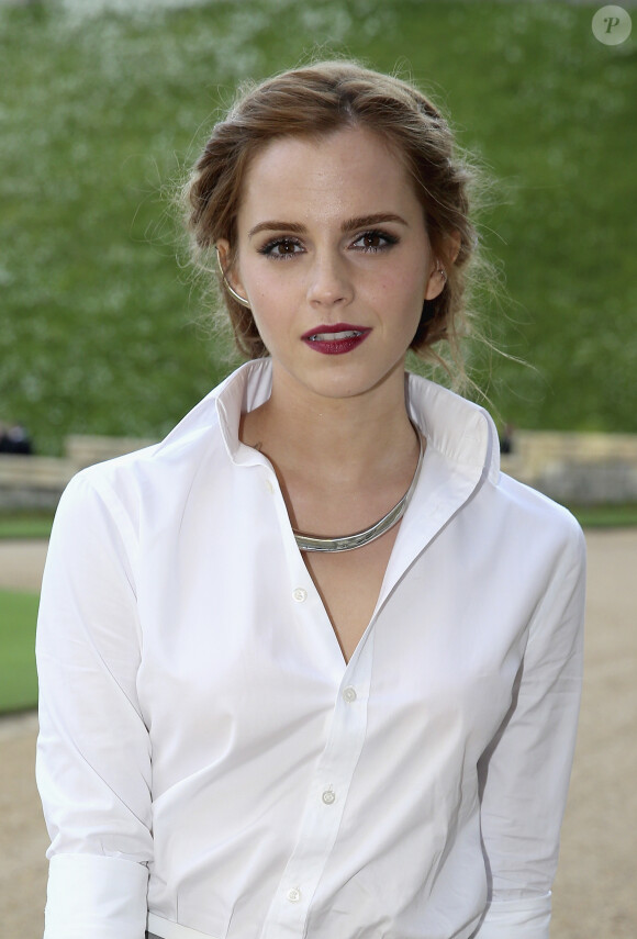 Emma Watson au dîner organisé par le prince William duc de Cambridge pour encourager le "Royal Marsden" sur sa recherche contre le cancer à Windsor le 13 mai 2014