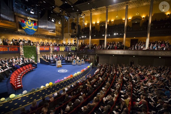 Cérémonie de remise des Prix Nobel à Stockholm le 10 décembre 2014