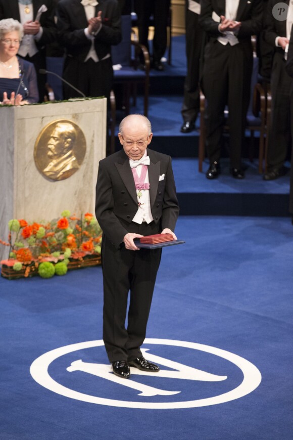 Isamu Akasaki - Prix Nobel de physique - Cérémonie de remise des Prix Nobel à Stockholm le 10 décembre 2014