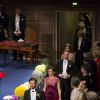 Le prince Carl Philip de Suède, Sofia Hellqvist, Chris O'Neill et la princesse Madeleine - Cérémonie de remise des Prix Nobel à Stockholm le 10 décembre