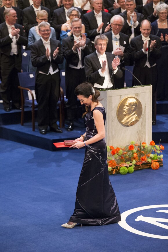 May-Britt Moser (Prix Nobel de Médecine) - Cérémonie de remise des Prix Nobel à Stockholm le 10 décembre 2014