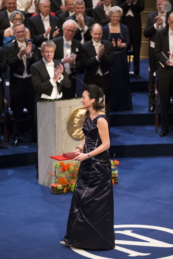 May-Britt Moser (Prix Nobel de Médecine) - Cérémonie de remise des Prix Nobel à Stockholm le 10 décembre 2014
