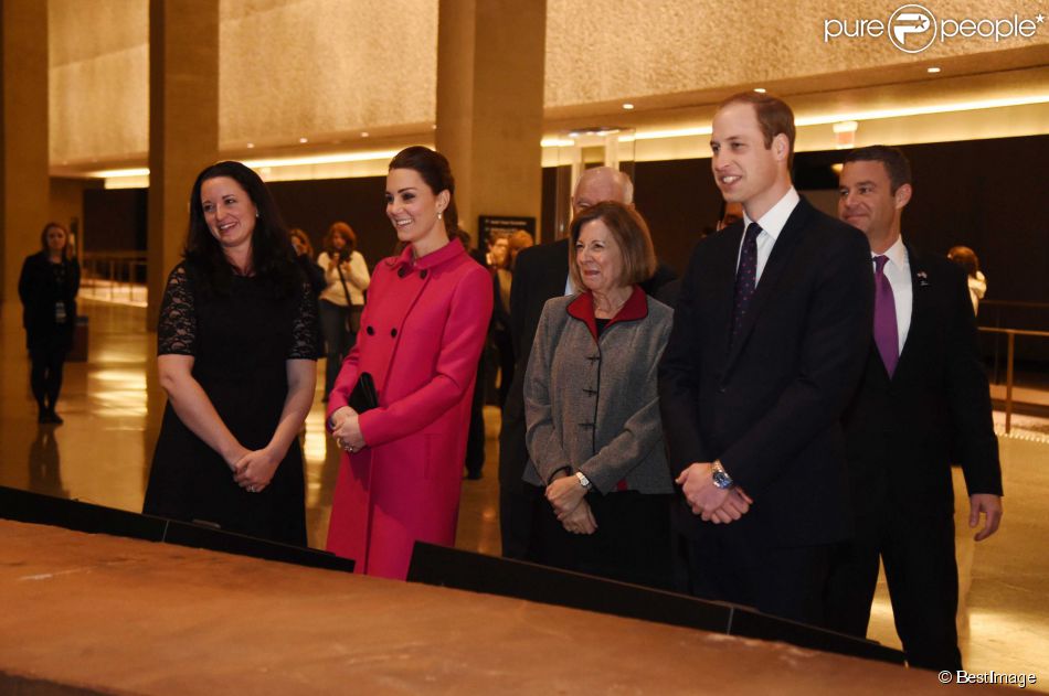 Le prince William et Kate Middleton se sont rendus au mémorial du 11 septembre à New York, le 9 décembre 2014