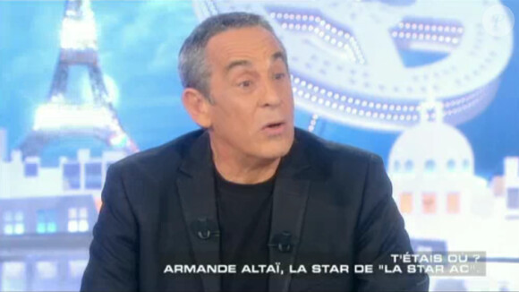 Thierry Ardisson dan sSalut les Terriens, le 13 décembre 2014 sur Canal +.