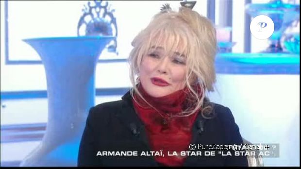 Armande Altaï parel de son enfance difficile le 13 décembre 2014 sur le plateau de Salut les terriens sur Canal +.