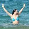Exclusif - Olivia Wilde à la plage à Maui, à Hawaï. Le 5 décembre 2014.