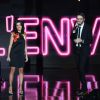 Exclusif - Jenifer et Christophe Willem - Enregistrement de l'émission spéciale "Johnny, la soirée événement", qui sera diffusée sur TF1 en prime time le 20 décembre 2014. 