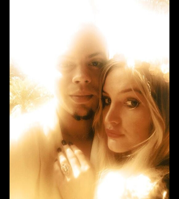 Les jeunes fiancés Evan Ross et Ashlee Simpson, le 14 janvier 2014