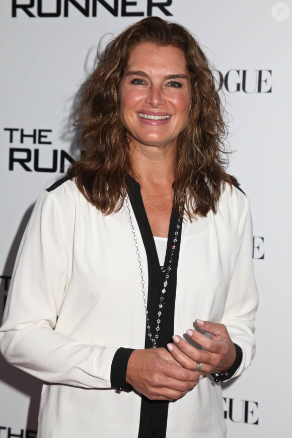 Brooke Shields pour la Première de "Maze Runner" à New York le 15 septembre 2014  