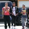 Semi-Exclusif - Prince Jackson et ses cousins se rendent à leur cours de Jiu-Jitsu à Beverly Hills. Le 20 juin 2014