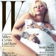 Miley Cyrus version diva glamour pour le W magazine. Une couverture mémorable pour celle que l'on croyait s'être assagie...
