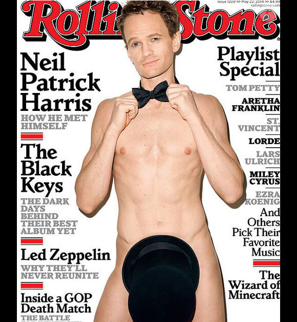 Neil Patrick Harris entièrement nu pour le magazine Rolling Stone. Une couverture dont on se souviendra...