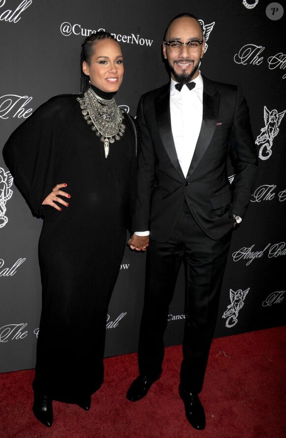 Alicia Keys et Swizz Beatz au Angel Ball à New York le 20 octobre 2014.