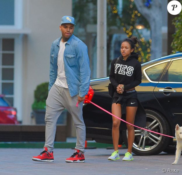 chris brown karrueche tran rencontre