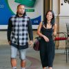 Chris Brown et sa copine Karrueche Tran à Beverly Hills, Los Angeles, le 26 décembre 2014.
