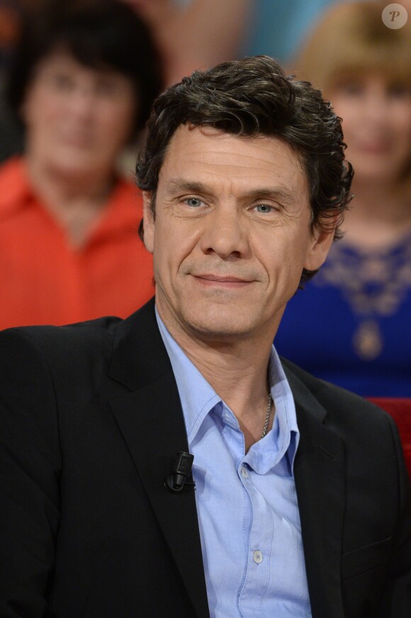 Marc Lavoine - Enregistrement de l'émission "Vivement Dimanche" à Paris le 13 mai 2014. L'émission sera diffusée le 18 mai 2014.