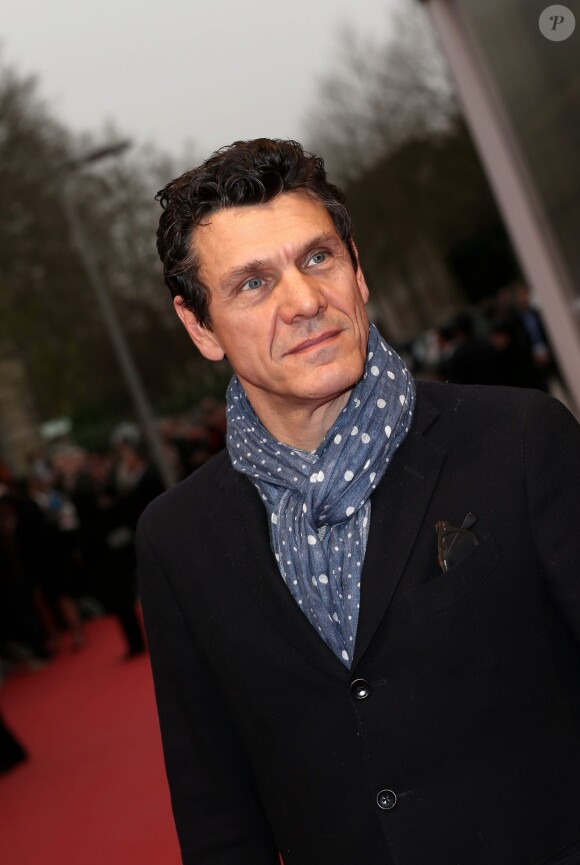 Marc Lavoine lors du 6e Festival International du Film Policier de Beaune le 3 avril 2014.