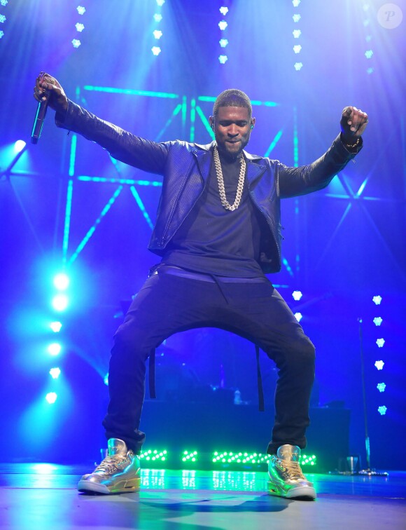Usher en concert à Milwaukee, le 7 juillet 2014. 