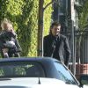 Jeremy Renner sort tout sourire en quittant son ancien domicile, où il a laissé sa fille Ava à sa maman. West Hollywood, Los Angeles, le 4 janvier 2015.