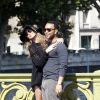 Exclusif - John Legend et Chrissy Teigen en visite à la Tour Eiffel le 12 septembre 2014  