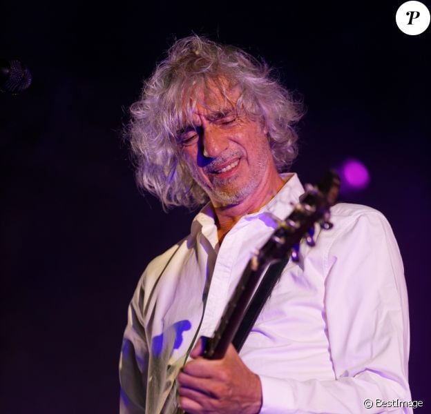 Concert de Louis Bertignac à Bandol. Le 23 juillet 2014.