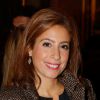 Exclusif - Léa Salamé - Soirée annuelle de la FIDH (Fédération Internationale des ligues de Droits de l'Homme) à l'Hôtel de Ville à Paris, le 8 décembre 2014.