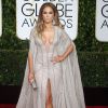 Jennifer Lopez portant une robe Zuhair Murad - La 72ème cérémonie annuelle des Golden Globe Awards à Beverly Hills, le 11 janvier 2015.
