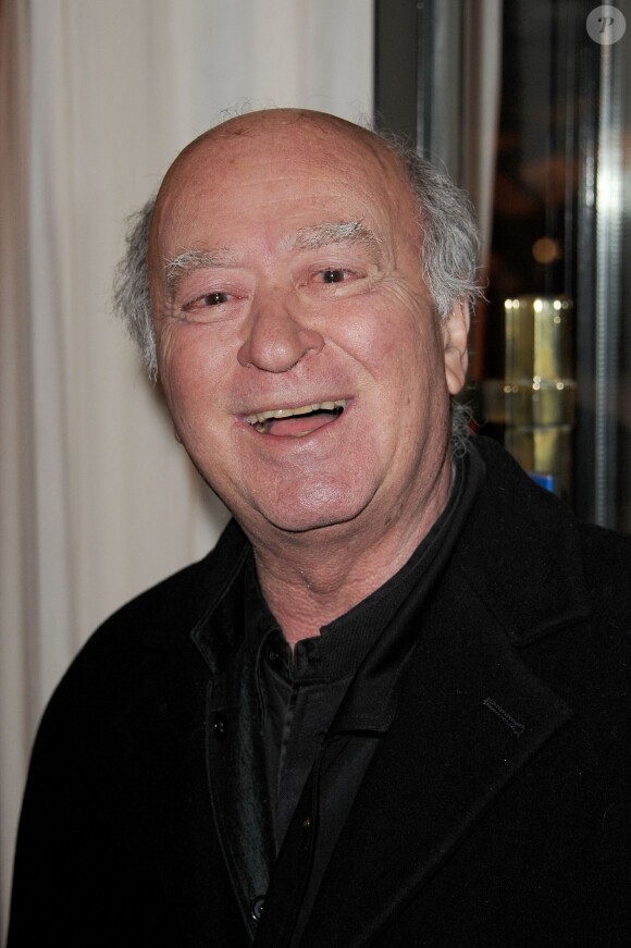 Georges Wolinski lors du prix de Flore au Café de Flore à Paris, le 4 novembre 2010