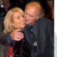  Georges Wolinski et son &eacute;pouse Maryse lors du Festival du film am&eacute;ricain de Deauville le 30 ao&ucirc;t 2002 