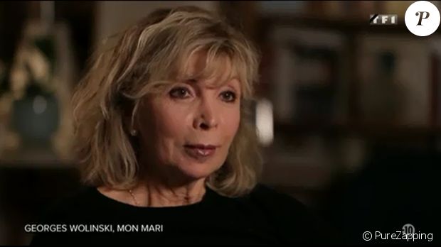 Maryse Wolinski évoque la mort de son homme, Georges, dans l&#039;émission Sept à huit sur TF1 le 11 janvier 2015