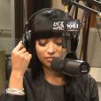 Nicki Minaj interviewée par Angie Martinez, sur la station Power 105.1. New York, le 17 décembre 2014.