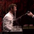  Le 13 janvier dernier, Chris Hemsworth a livr&eacute; une bataille d'eau avec Jimmy Fallon sur le plateau de The Tonight Show&nbsp; 